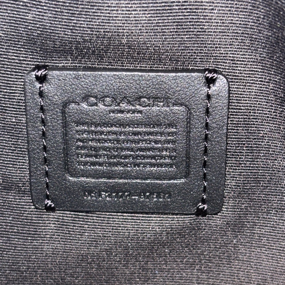 Coach Mini Serena Black Crossgrain Leather Crossbody 2021 - Picture 5 of 5